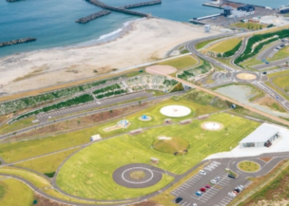 釣師防災緑地公園・しんちパンプトラック