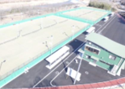 南相馬市テニスコート